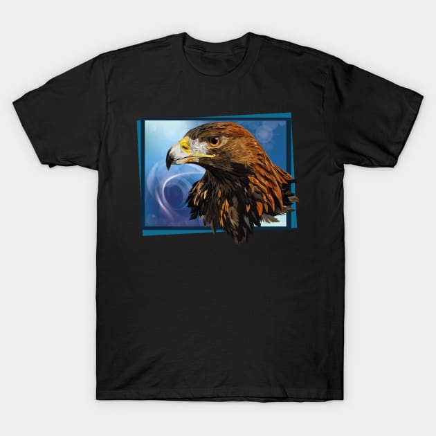 Golden Eagle T-Shirt by obscurite